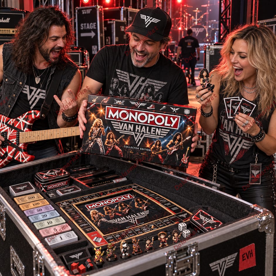 Monopoly Van Halen Collector Edition Board Game