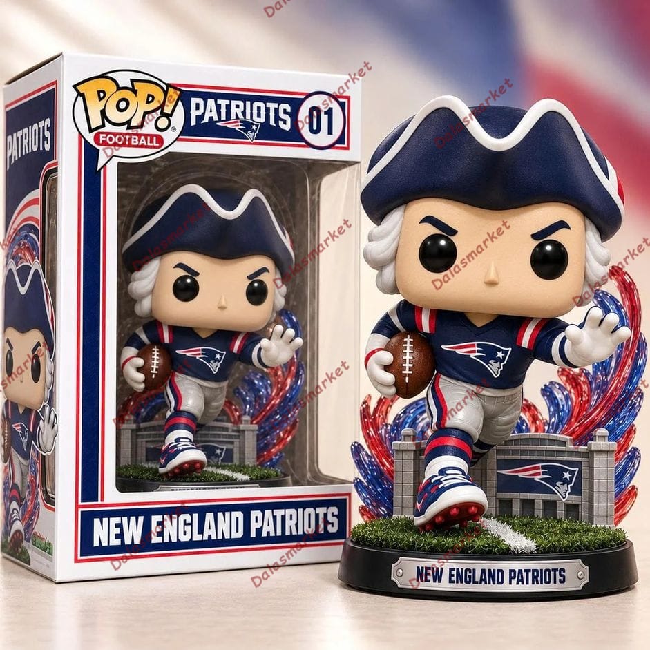 New England Patriots Football Pop Figure