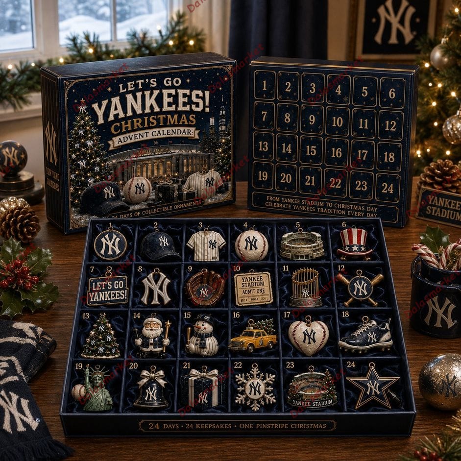 New York Yankees Baseball Christmas 2026 Advent Calendar 2