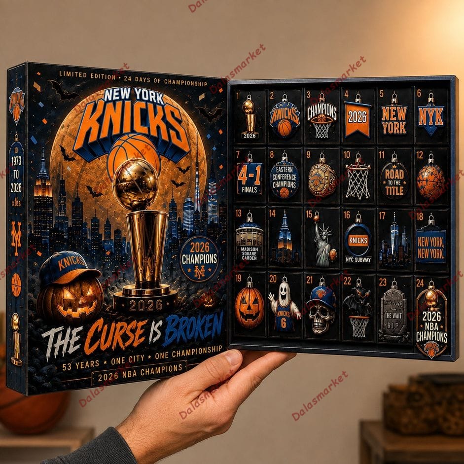New York's Knicks The Curse Is Broken Christmas 2026 Advent Calendar 2