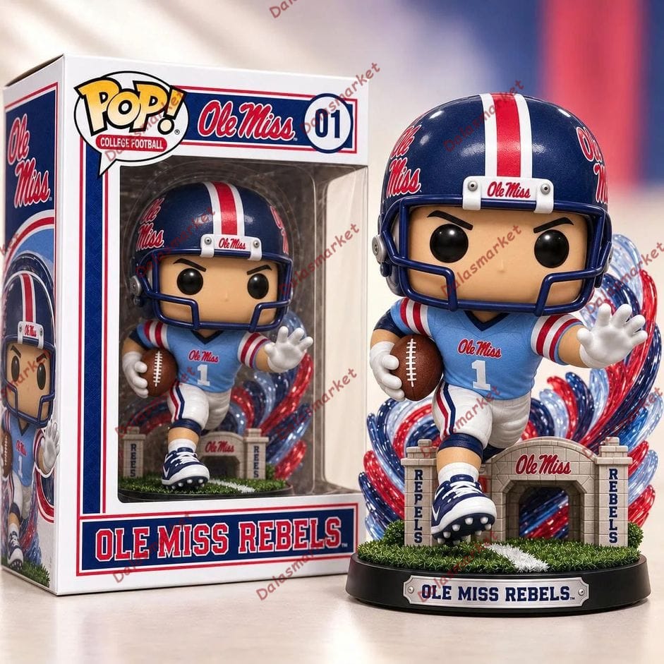 Ole Miss Rebels Football Pop Figure