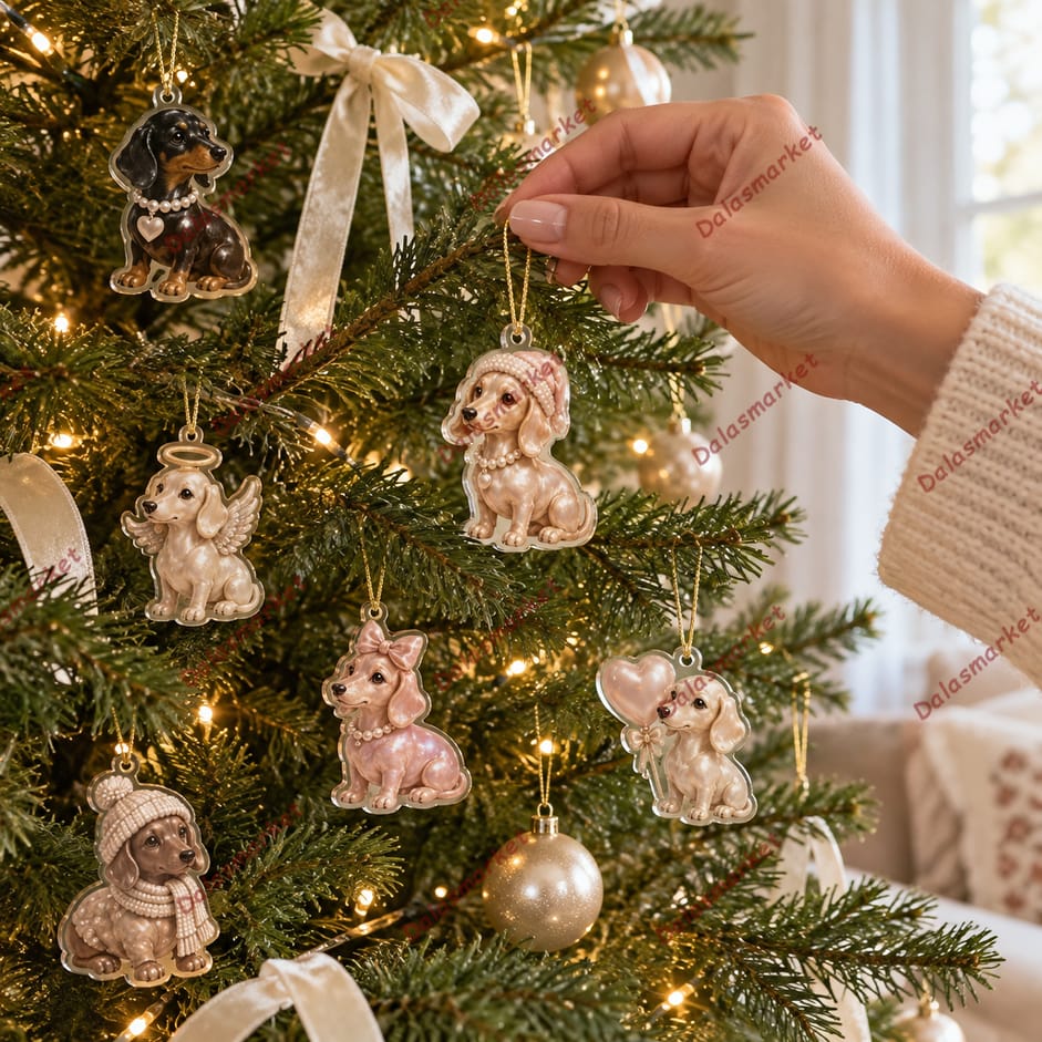 Pearl Dachshund Christmas 2026 Advent Calendar