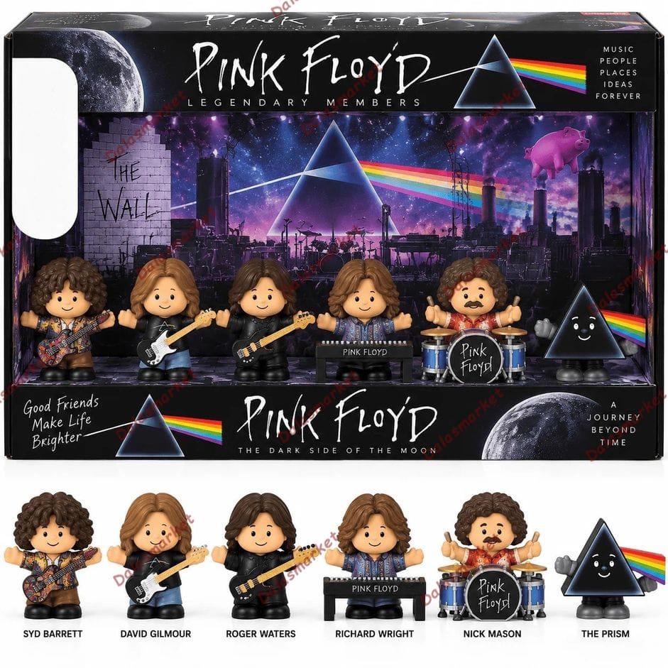 Pink Floyd Legendary Members Little People Collector Set