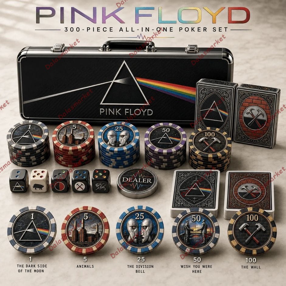 Pink Floyd Poker Set Collector's Edition