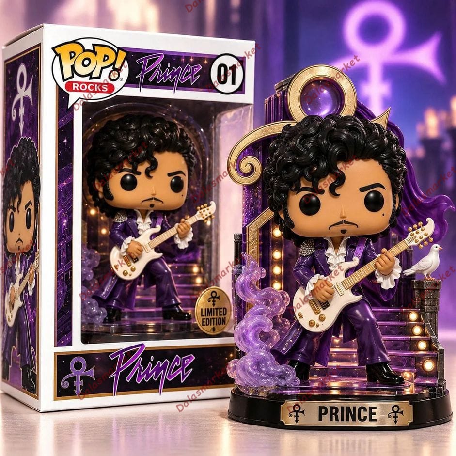 Prince Legendary Musician Pop Figure