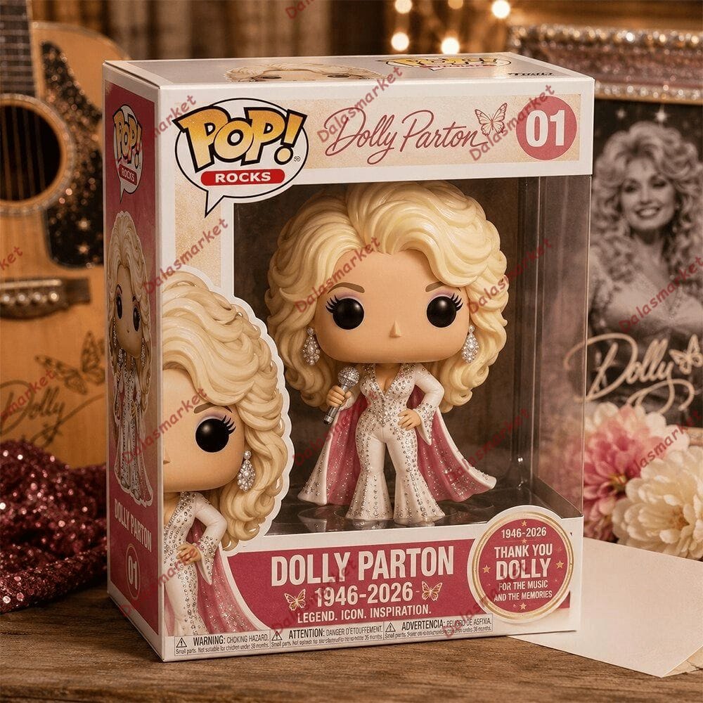 RIP Dolly Parton 1946 2026 Memorial Pop Figure 3