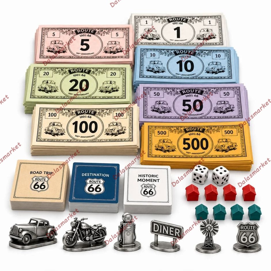 Route 66 Centennial Road Trip Commemorative Board Game 2