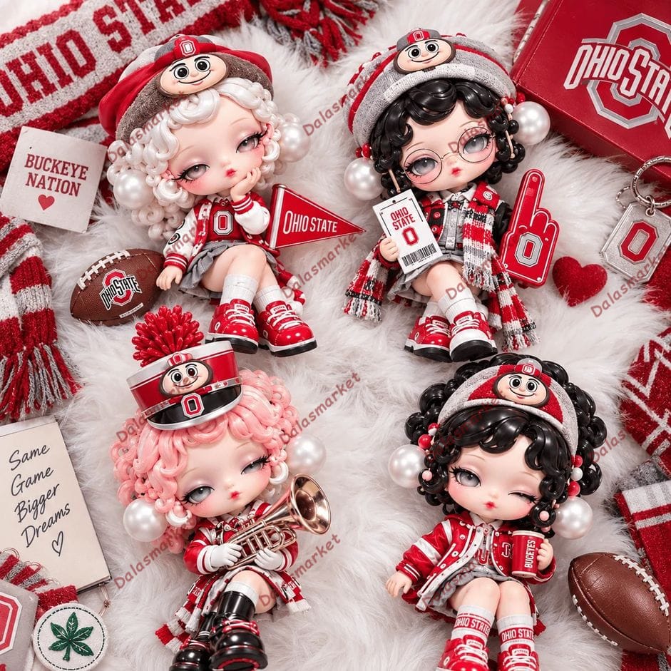 Scarlet and Gray Legacy Mini Collectible Character Set 3