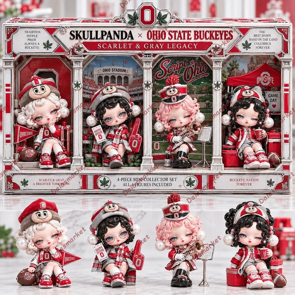Scarlet and Gray Legacy Mini Collectible Character Set