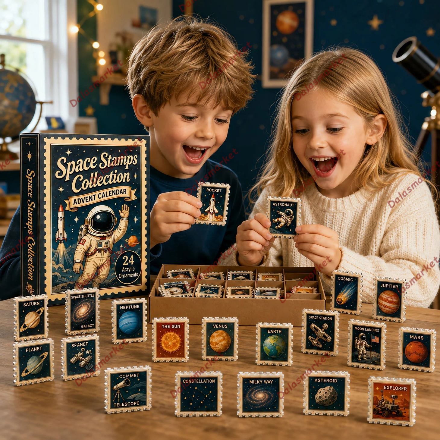 Space Stamps Collection Advent Calendar 2026