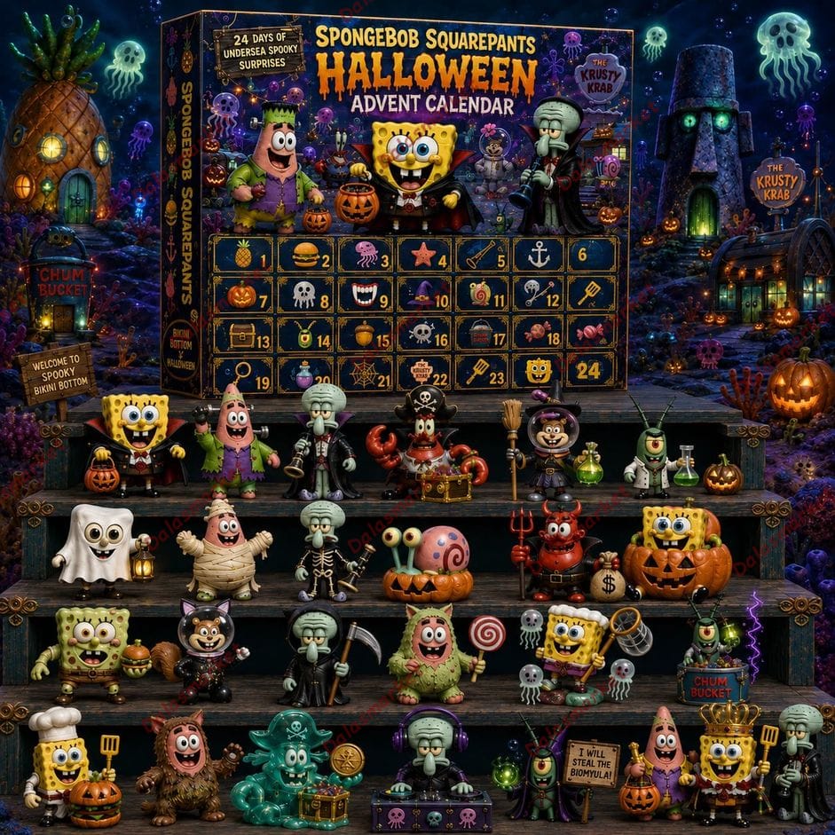 Spongebob Squarepants Halloween Advent Calendar 2026