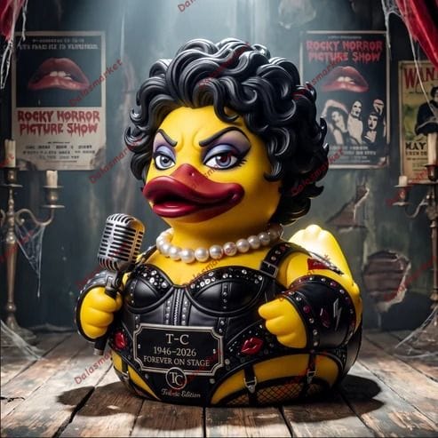 TC Dr. Frank-N-Furter 1946–2026 Memorial Tribute Rubber Duck 2
