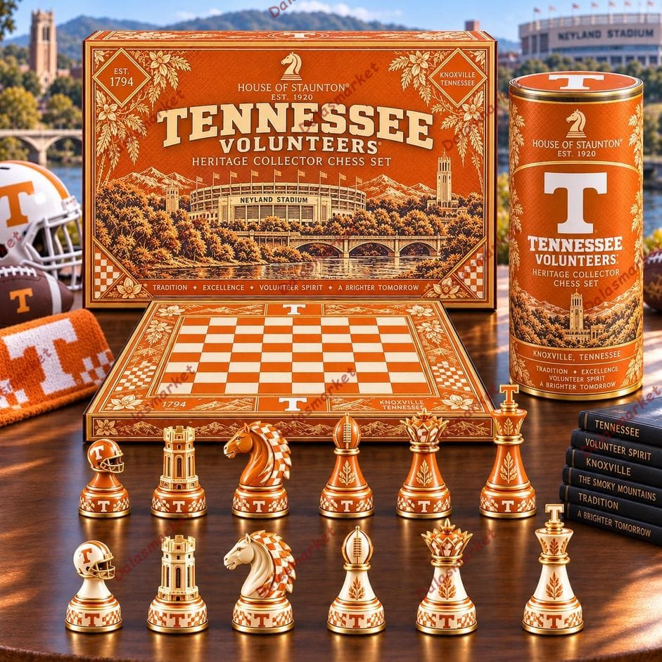 Tennessee Volunteers Heritage Collector Chess Set