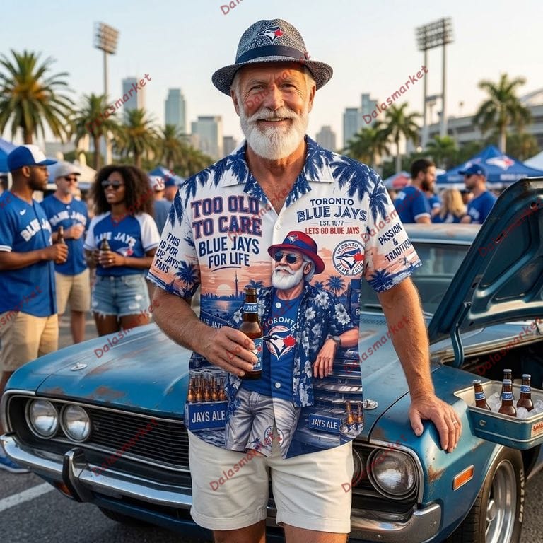 Toronto Blue Jays For Life Hawaiian Shirt 2