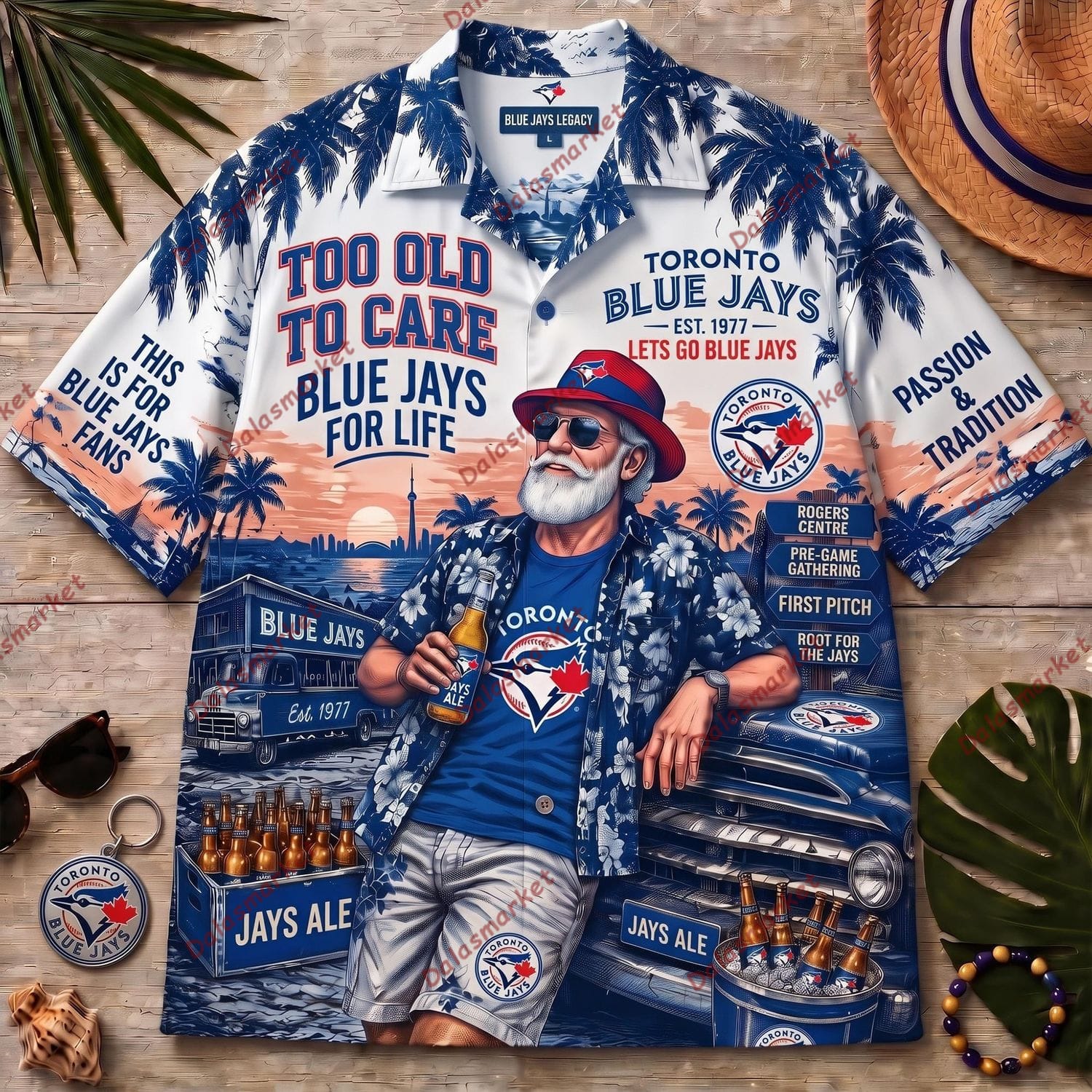 Toronto Blue Jays For Life Hawaiian Shirt 3