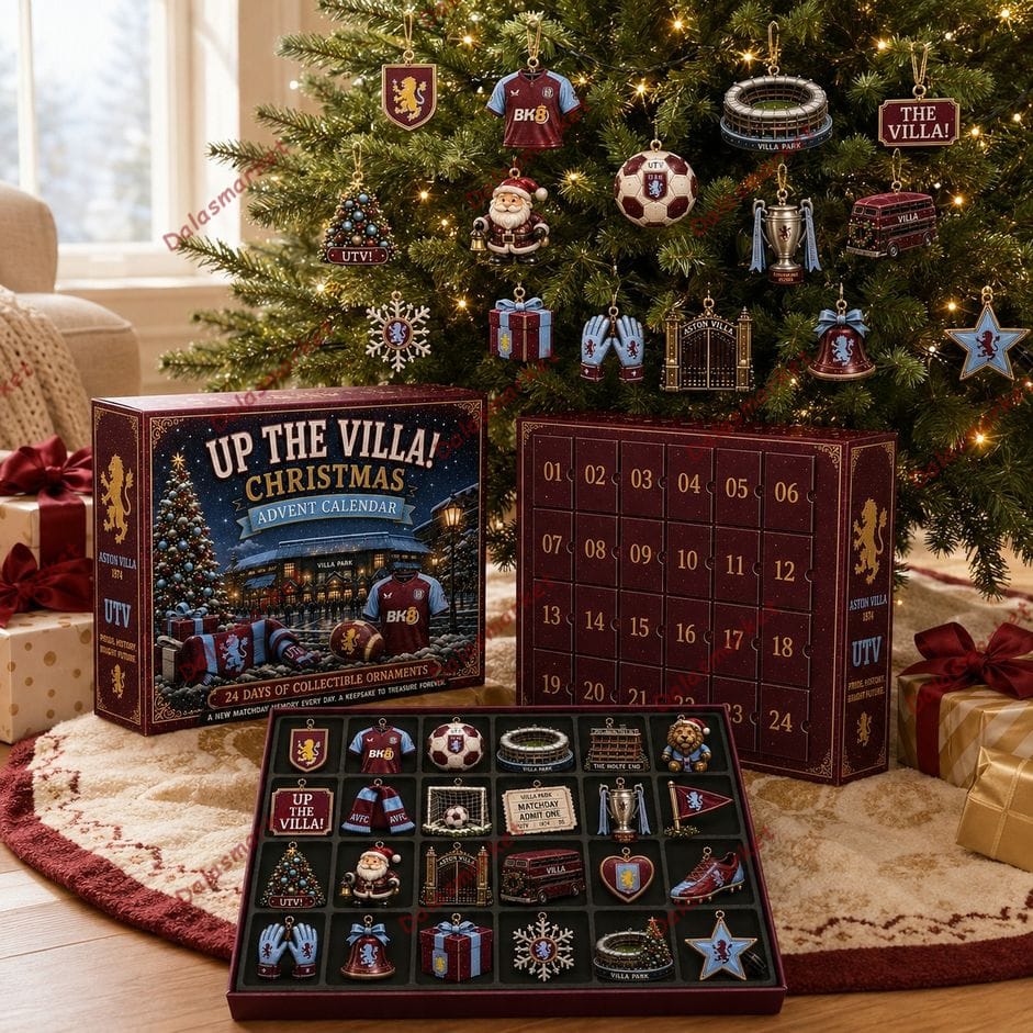 Up the Villa Aston Villa Christmas 2026 Advent Calendar 2