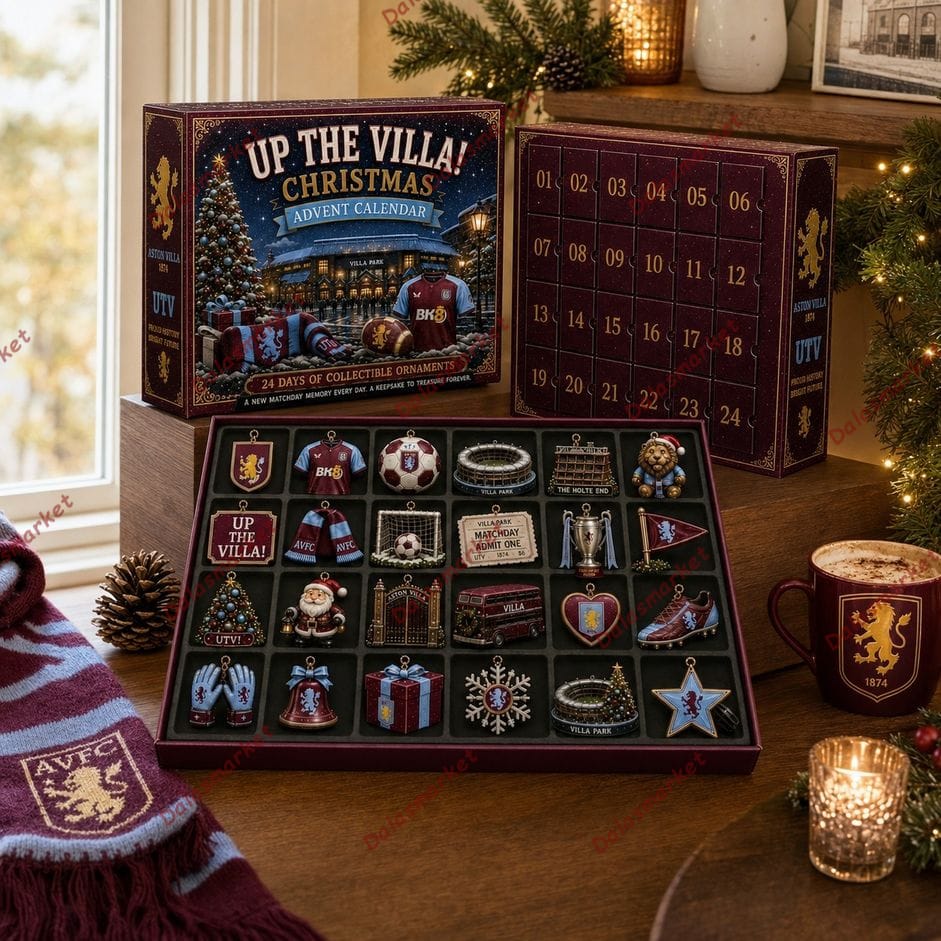 Up the Villa Aston Villa Christmas 2026 Advent Calendar