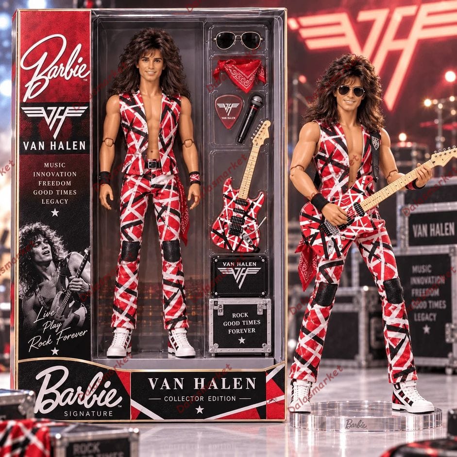 Van Halen Collector Edition Commemorative Figure